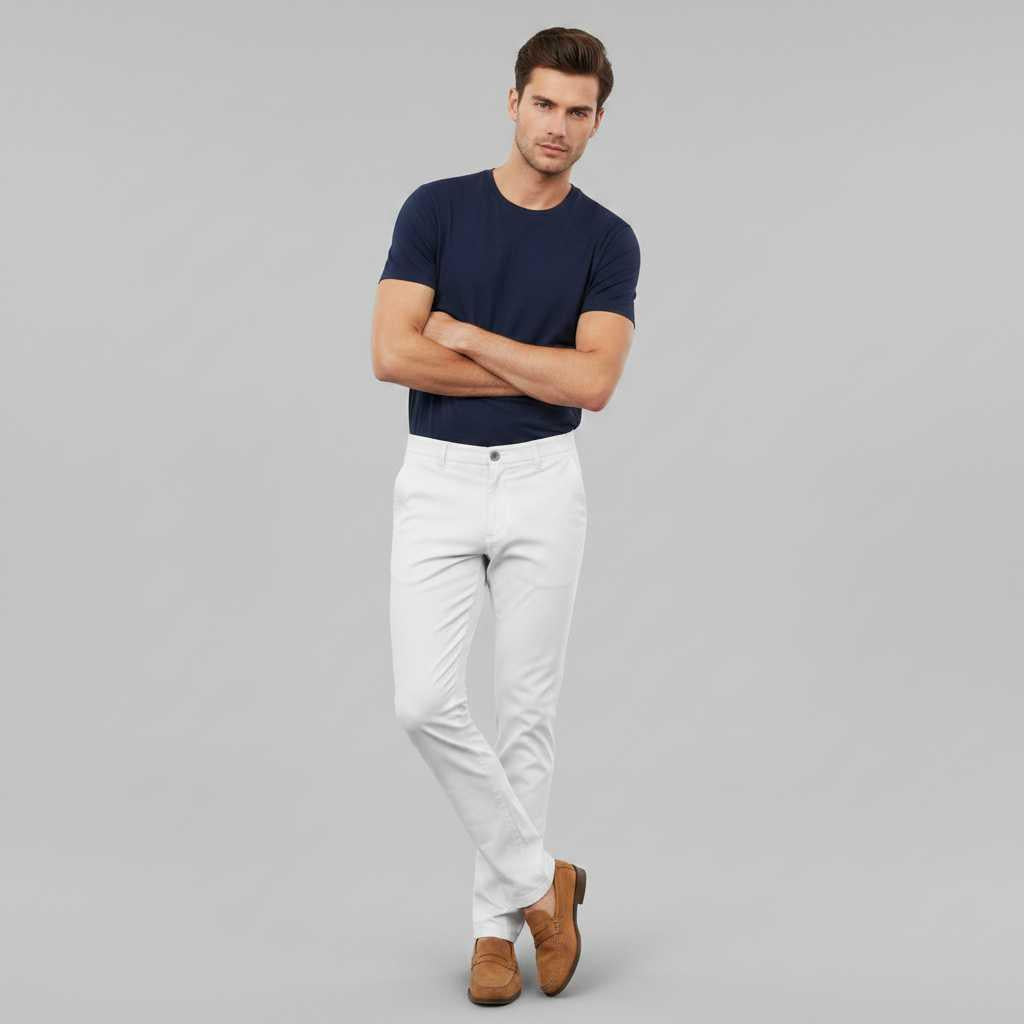Albert Slim Fit Chinos | Men's Trousers for Summer Style