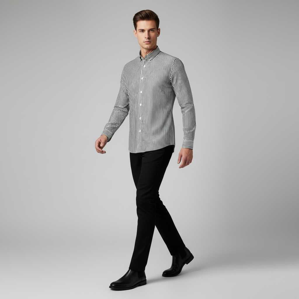 Antonio Striped Shirt | Men's Dress Shirt