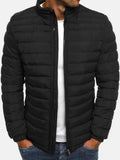 Men's Lightweight Stand Collar Puffer Jacket