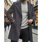 Men's Tailored Long Winter Overcoat