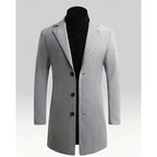 Men's Tailored Long Winter Overcoat
