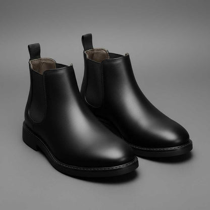 Classic Chelsea Boots Men | Stylish Leather Footwear