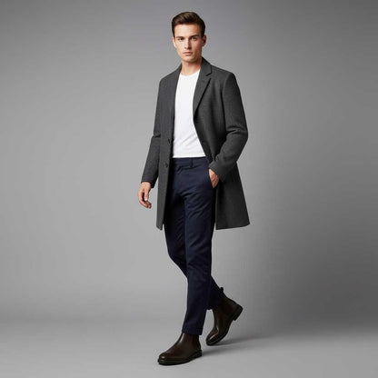 Classic Chelsea Boots Men | Stylish Leather Footwear