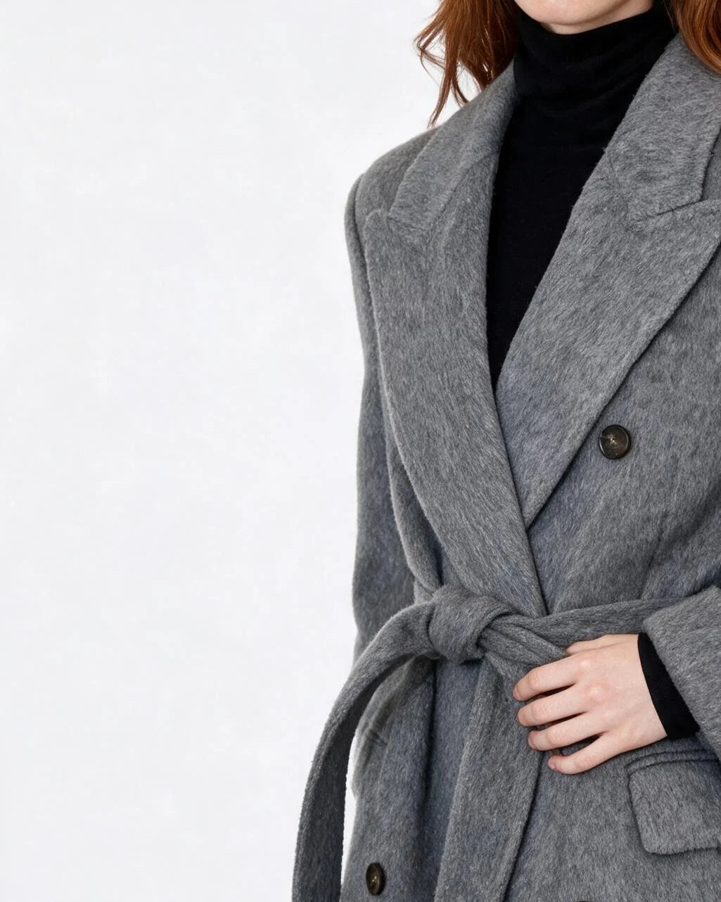 Women's Tailored Double-Breasted Winter Coat