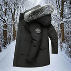 Men's Water-Repellent Winter Parka Jacket
