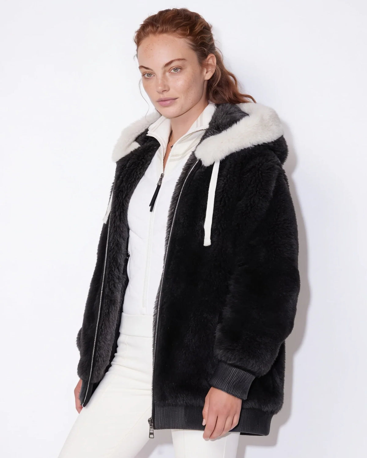 Women's Cozy Oversized Faux Fur Winter Coat