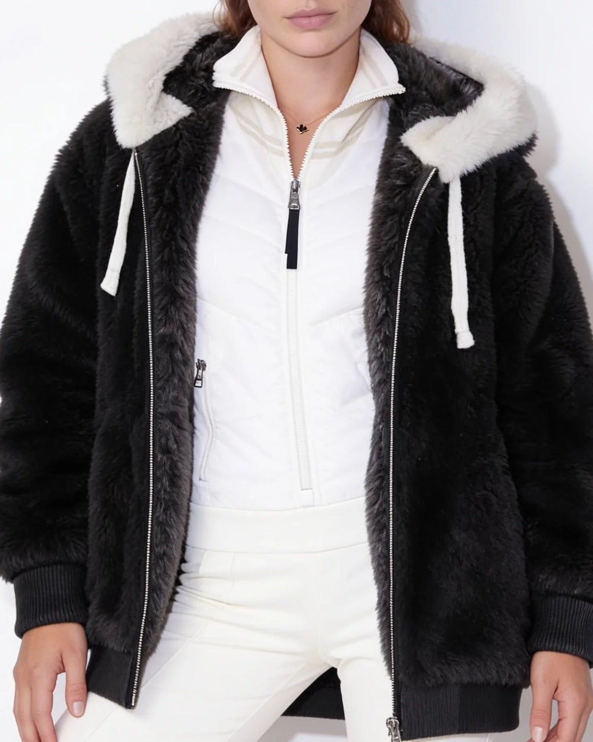 Women's Cozy Oversized Faux Fur Winter Coat