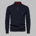Men's Slim Fit Half-Zip Knit Jumper