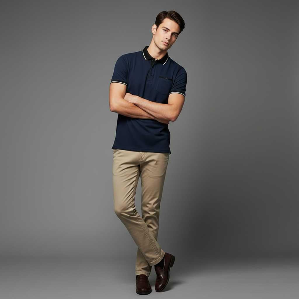 Men's Classic Fit Polo Shirt | Casual Wear