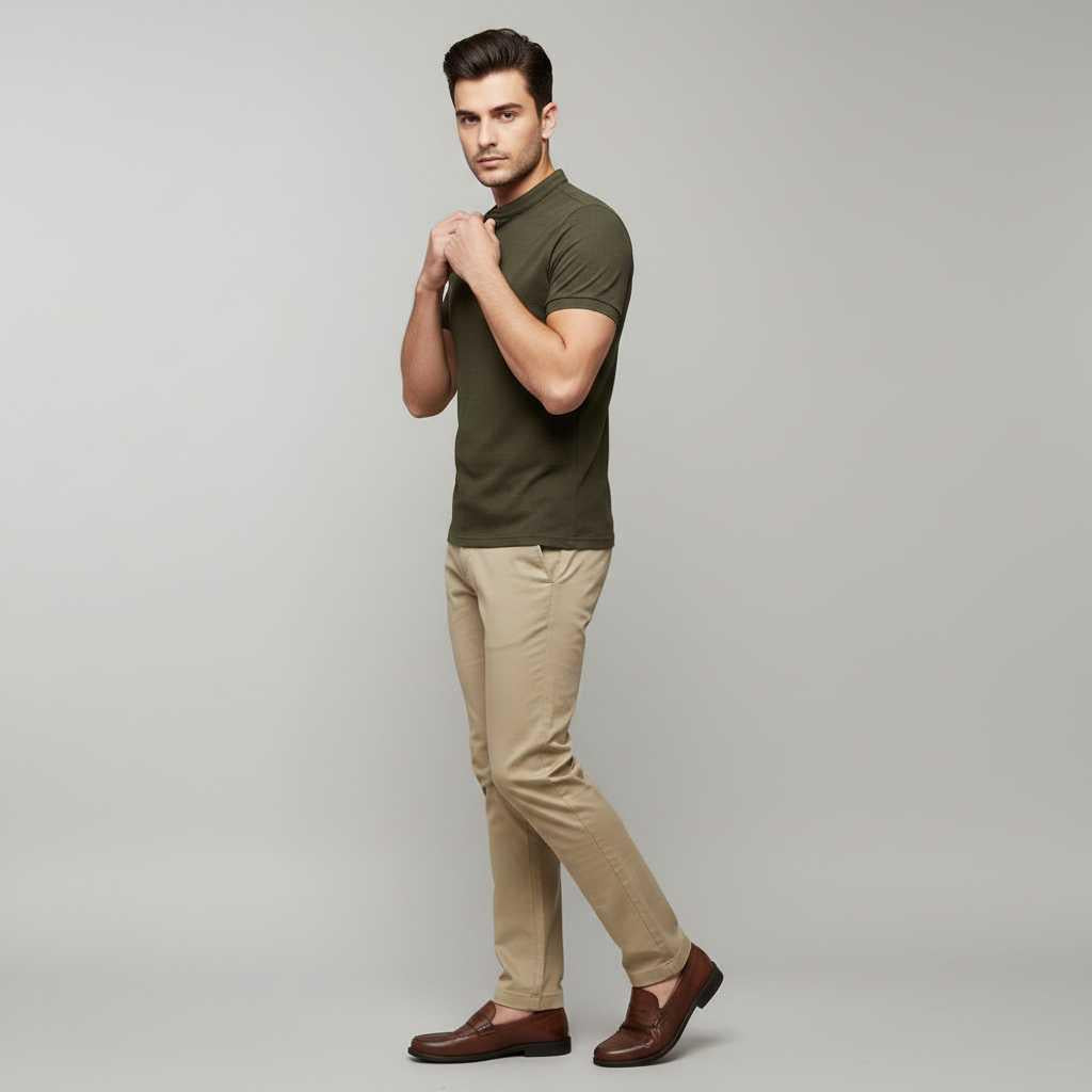 Men's Elegant Polo Shirt | Classic Casual Style