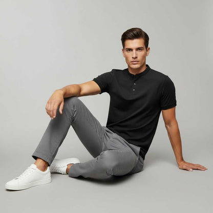 Men's Elegant Polo Shirt | Classic Casual Style