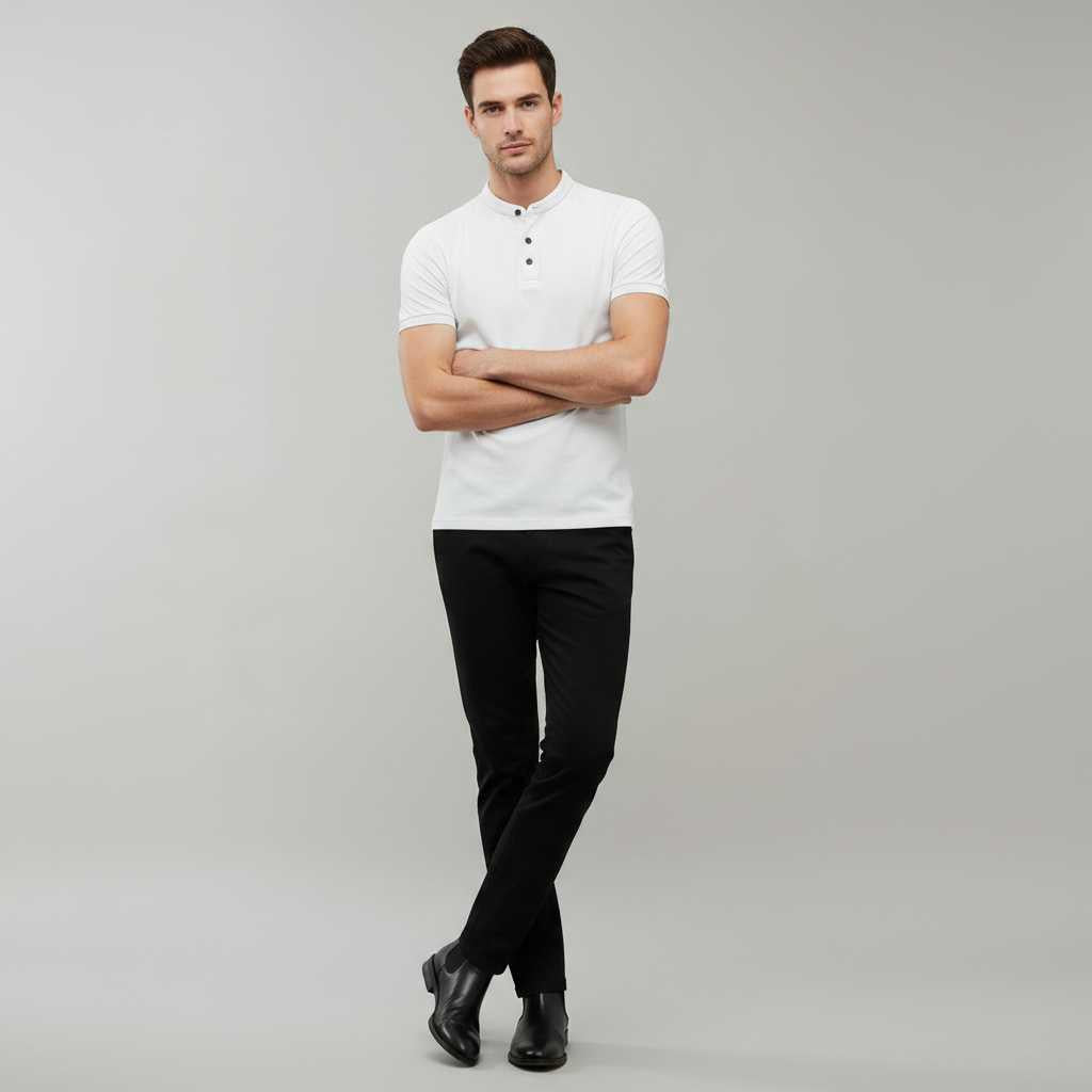 Men's Elegant Polo Shirt | Classic Casual Style