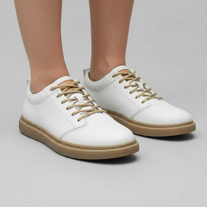 Men's Leather Sneakers | Stylish Comfort Trainers