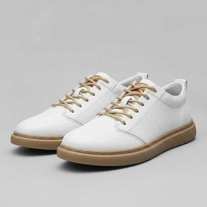 Men's Leather Sneakers | Stylish Comfort Trainers