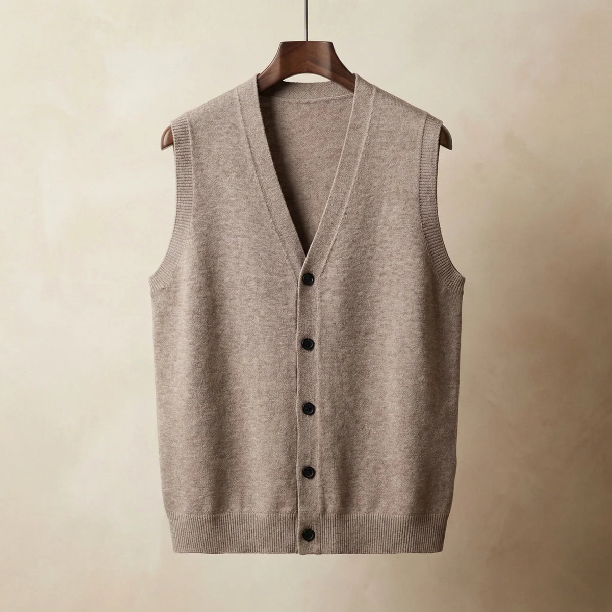 Men's Classic Single-Breasted Waistcoat