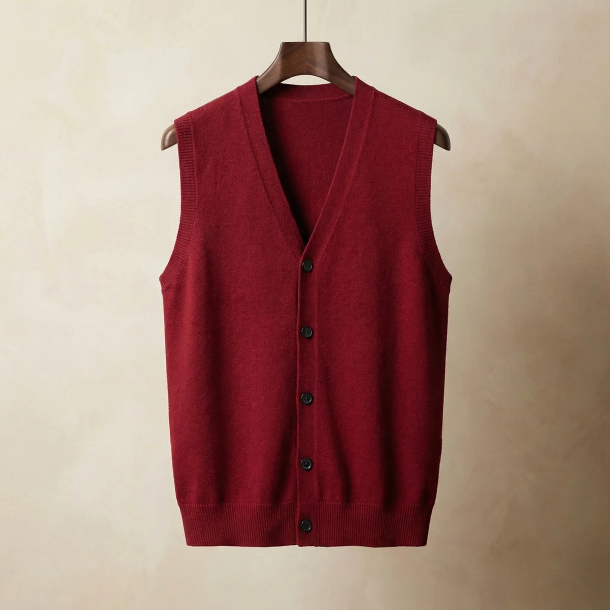 Men's Classic Single-Breasted Waistcoat