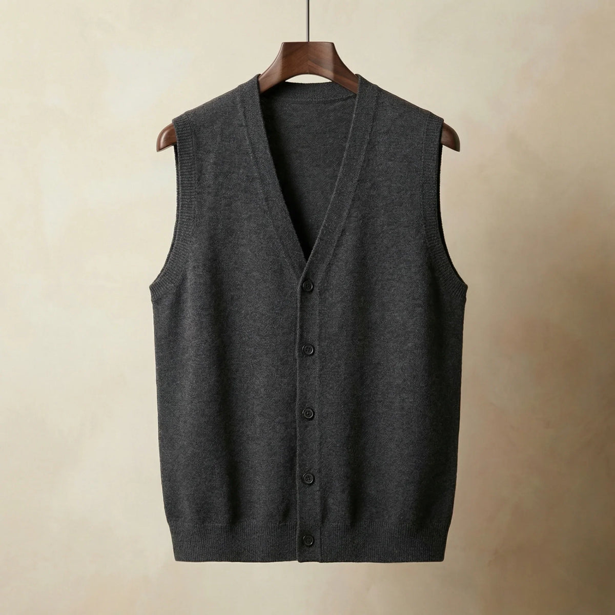 Men's Classic Single-Breasted Waistcoat