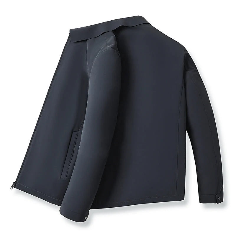 Men's Insulated Hooded Wind-Resistant Winter Jacket