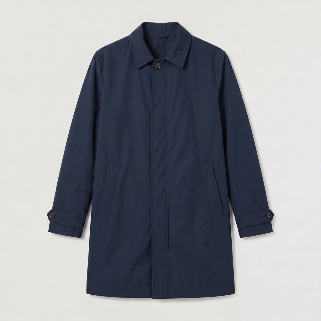 Men's Lightweight Classic Collar Trench Coat