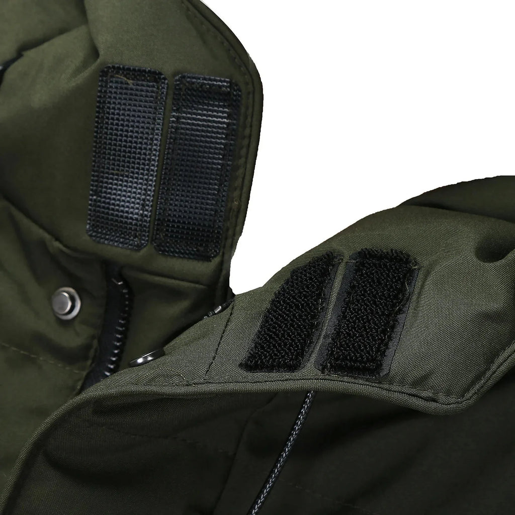 Men's Hooded Mid-Length Puffer Coat