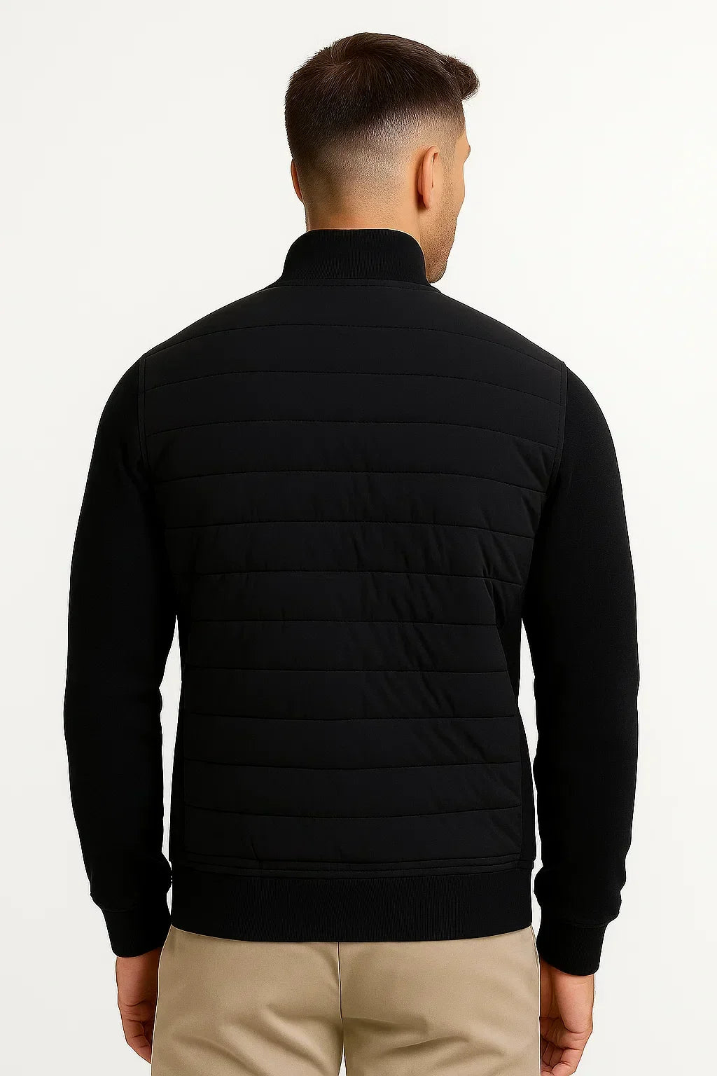 Men's Quilted Regular Fit Winter Jacket