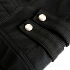 Men's Slim Fit Leather Zip-Up Jacket