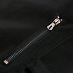 Men's Slim Fit Leather Zip-Up Jacket