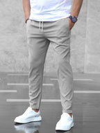 Men's Slim Fit Stretch Business Trousers