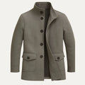 Men's Tailored Fit Winter Overcoat