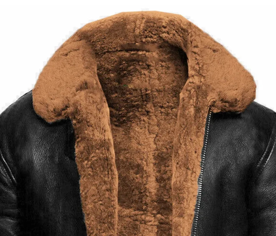 Men's Tailored Warm Textured Winter Coat