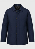 Men's Windproof Point Collar Lightweight Mac Coat