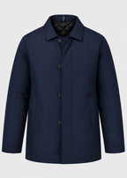 Men's Windproof Point Collar Lightweight Mac Coat