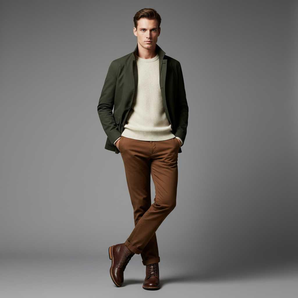 Retro Leather Boots for Men | Classic Footwear