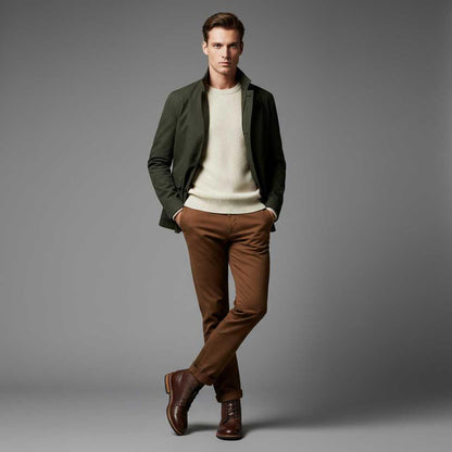 Retro Leather Boots for Men | Classic Footwear