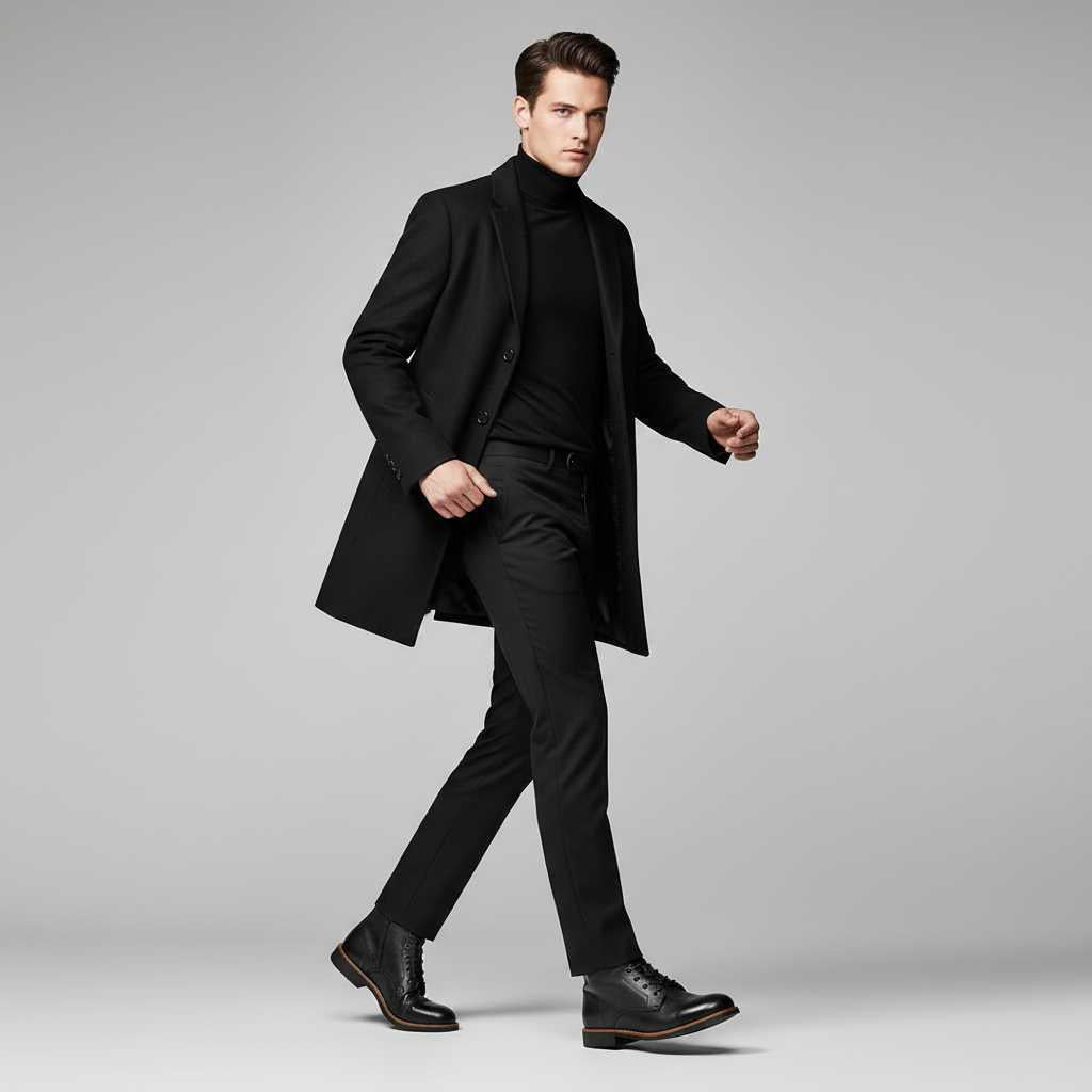 Retro Leather Boots for Men | Classic Footwear