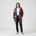 Women's Cozy Relaxed Fit Hooded Jacket