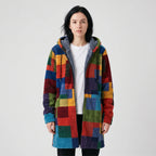Women's Cozy Relaxed Fit Hooded Jacket