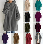 Women's Elegant Lightweight Zip-Up Autumn Hoodie