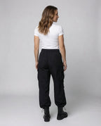 Women's Relaxed Fit Drawstring Cargo Trousers