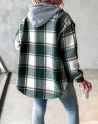 Women's Relaxed Fit Drawstring Hooded Hoodie