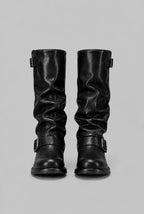 Women's Stylish Buckled Knee-High Boots