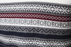 Men's Fair Isle Cable Knit Half-Zip Christmas Jumper