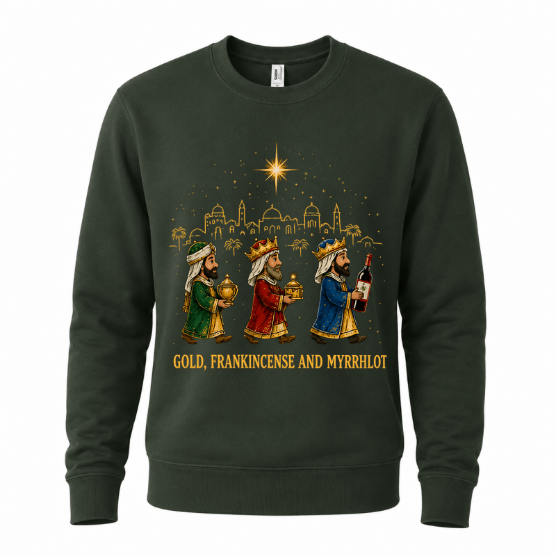 Men's Funny Wise Men Christmas Jumper