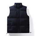 Men's Lightweight Quilted Zip-Up Bodywarmer Vest in Navy